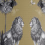 Lion Lampshade Livoris Feritas, Gold With Gold Lining, thumbnail 5 of 9