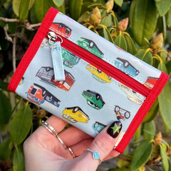Childrens Cars Design Red Wallet, 2 of 6