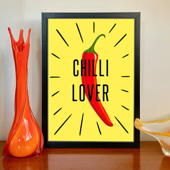 Chilli Lovers Art Print, 3 of 3