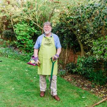 Personalised Daddy Grandad Gardening Apron, 8 of 12