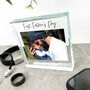 Personalised First Father's Day Photo Glass Token, thumbnail 4 of 7