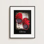 Personalised Baby Shoes Childhood Art Print, thumbnail 2 of 5