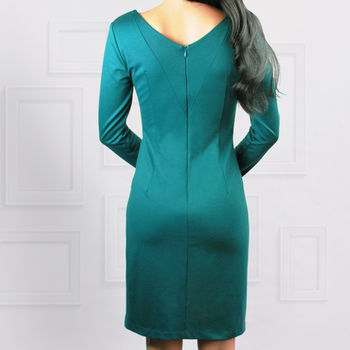 Frieda Dress Emerald, 8 of 10