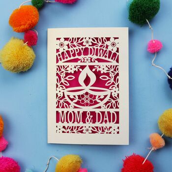 Personalised Diwali Card, 3 of 8