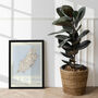 Personalised Isle Of Man Map Print Isle Of Man Gift, thumbnail 4 of 9