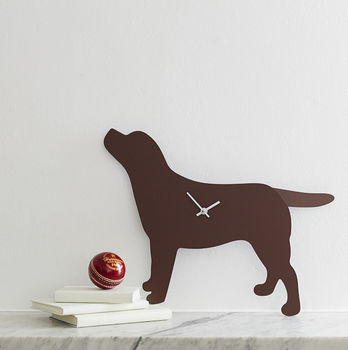 Labrador Clock With Wagging Tail, 4 of 6
