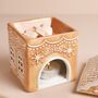 Gingerbread House Ceramic Wax Burner, thumbnail 3 of 6