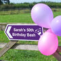 Personalised Party Sign, thumbnail 1 of 10