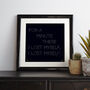 'For A Minute There I Lost Myself' Art Print, thumbnail 2 of 3