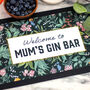 Personalised Drinks And Cocktail Home Bar Runner, thumbnail 2 of 3