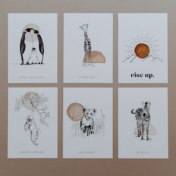 Penguins 'Stick Together' Print, 4 of 5