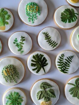 Personalised Hand Painted Botanical Biscuits, 6 of 7