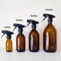 Refillable Amber Trigger Spray Bottle, thumbnail 3 of 8