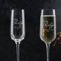 Personalised Champagne Flute 21st Birthday Gift For Daughter, thumbnail 6 of 10