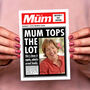 Personalised Tabloid Mother's Day Card, thumbnail 3 of 4