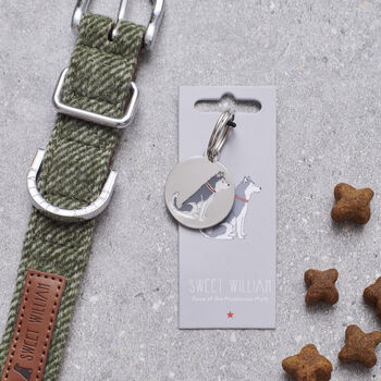 Husky Dog ID Tag | Personalised Dog Name Tag, 2 of 12