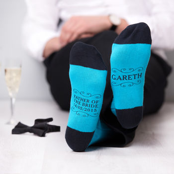 Personalised Luxury Wedding Party Socks, 3 of 6