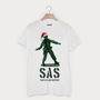 Sas Santa's Air Service Men's Christmas T Shirt, thumbnail 2 of 2