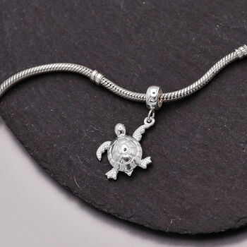 Turtle Solid Silver Charm, 8 of 9