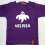 Personalised Halloween Ghost Child's T Shirt, thumbnail 3 of 11