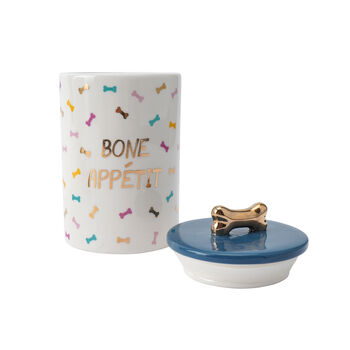 Top Dog 'Bone Appetit' Ceramic Treat Jar, 5 of 6