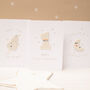 Luxury Knitted Personalised Back Embroidered Baby Cardigan, thumbnail 10 of 12