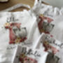 Personalised Apron, Watercolor Pink Baking Gift, thumbnail 8 of 9