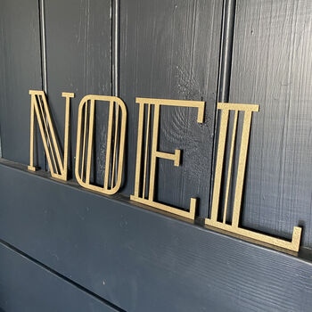 A To Z Gold Art Deco Letters Make Any Word, 5 of 12