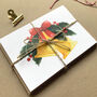 Jingle Bells Christmas Cards Pack Of Four, thumbnail 2 of 6