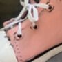 32cm Pink Trainer Shoe Planter – Decorative Flower Pot Plaster Stone, thumbnail 6 of 7