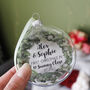 New Home Wreath Christmas Bauble Decoration, thumbnail 2 of 5