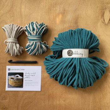 Crochet Basket Kit, 9 of 12