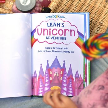 Exclusive Personalised Unicorn Book, 2 of 5