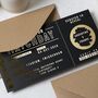 Personalised Football Ticket Scratch Reveal Voucher, thumbnail 4 of 9