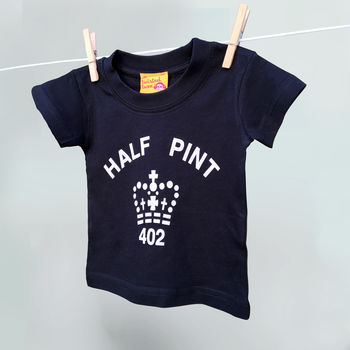 Child's Half Pint Slogan T Shirt In 13 Colours, 12 of 12