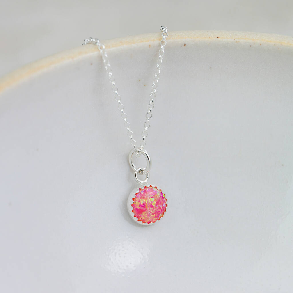 Sterling Silver Large Gemstone Pendant, 1 of 12