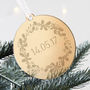 Special Date Keepsake Christmas Bauble, thumbnail 2 of 4