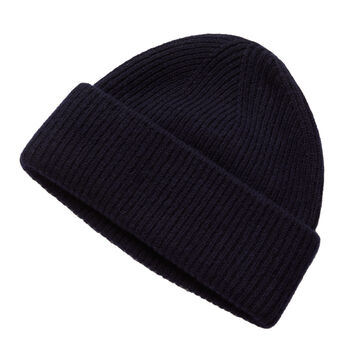 Ribbed Cashmere Beanie, 3 of 4