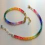 Rainbow And Ombre Crystal Bracelet, thumbnail 1 of 4