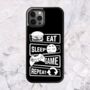 Eat Sleep Gamer iPhone Case, thumbnail 3 of 4