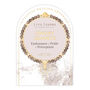 Smoky Quartz And Gold Beads Healing Crystals Bracelet Gift, thumbnail 2 of 6