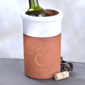 Personalised Couples Wine Cooler, 2 of 3