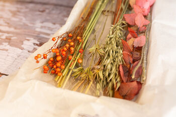 Autumn Dried Letterbox Flowers, 2 of 3