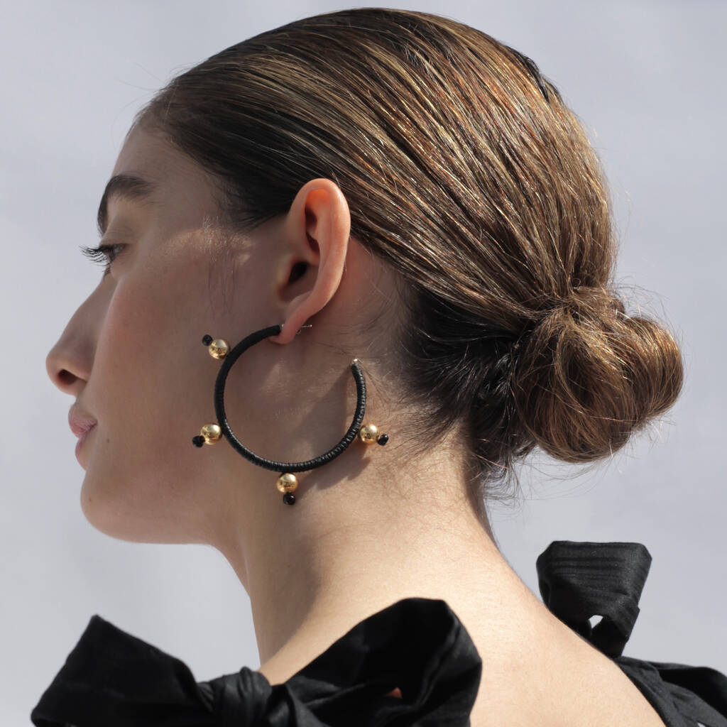 Ouroboros Hoop Earrings, 1 of 8