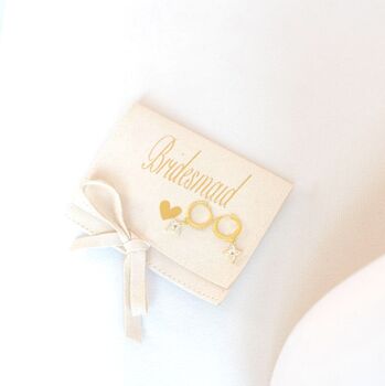 Personalised Jewellery Custom Pouch, Christmas Gift Bag, 9 of 11