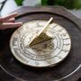 30th Pearl Anniversary Sundial Gift Celebration Present, thumbnail 4 of 5