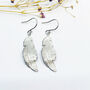 Feather Earrings In Sterling Silver, thumbnail 1 of 10