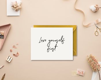 Motivational Love Anti Valentine Card, 2 of 8