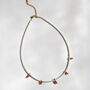 Pearl And Chilli Charm Necklace, thumbnail 4 of 6