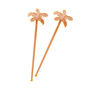 Tropical Orange Palm Drink Cocktail Party Stirrers, thumbnail 2 of 2